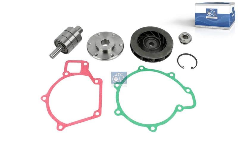Reparatieset koelvloeistofpomp past: MAN EL, EM, G90, HOCL, L2000, LION´S CITY, M 2000 L, M 2000 M, M90, NG, NL, NM, NÜ, SM, TGL I, TGM I  NEOPLAN CENTROLINER D0824LF01-D0836LUH51 08.87-