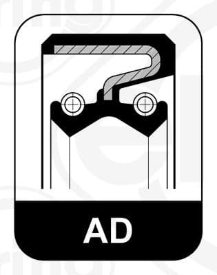 Technische afdichtingen (26x42x10mm) past: MERCEDES past: MERCEDES UNIMOG
