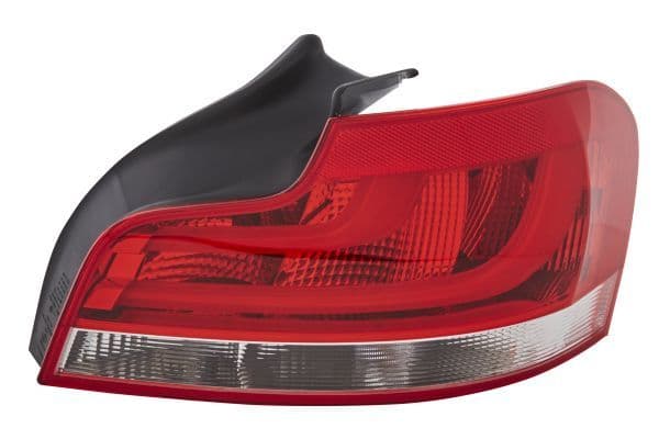 Achterlicht Rechts (H21W/LED/P21W/W16W, kleur van het glas red/wit, anti-fog licht, achteruitrijlicht) past: BMW 1 E82, E88 Beker / Cabriolet 03.07-12.13