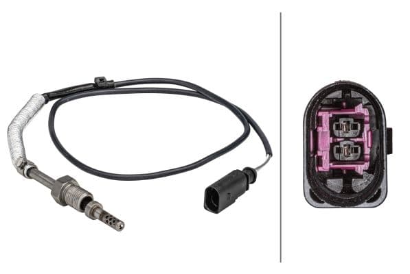 Uitlaatgastemperatuursensor (Voor turbo) past: AUDI A4 B7 1.9D/2.0D 11.04-03.09