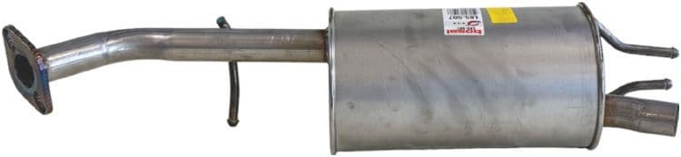 Uitlaatsysteem achterste geluiddemper past: OPEL KARL 1.0 01.15-03.19