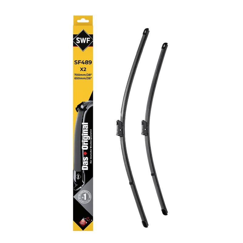 Wisserblad voegloos Voor met spoiler (2pcs) Visioflex 700/650mm past: MAN TGE  VW CRAFTER 09.16-