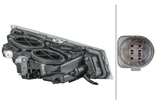 Mistlamp Links (H3/H7) 24V past: VOLVO FH, FM, FM II 09.05-