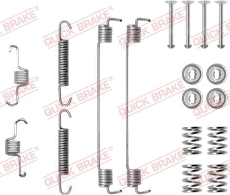 Accessory Kit, brake shoes