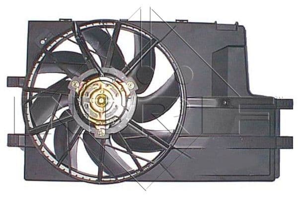 Radiatorventilator (met huisvesting) past: MERCEDES A (W168) 1.4/1.6/1.7D 07.97-08.04