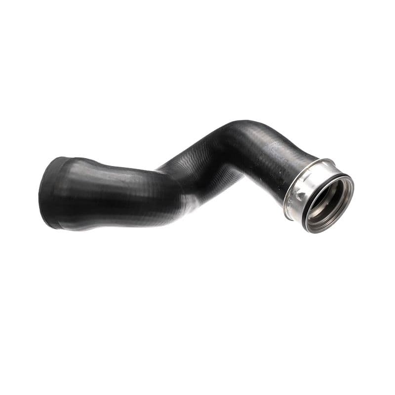 Intercooler slang (Top/Uitlaatzijde, diameter 47/63mm, lengte 370mm, zwart) past: SKODA SUPERB I  VW PASSAT B5.5 1.8 11.00-03.08
