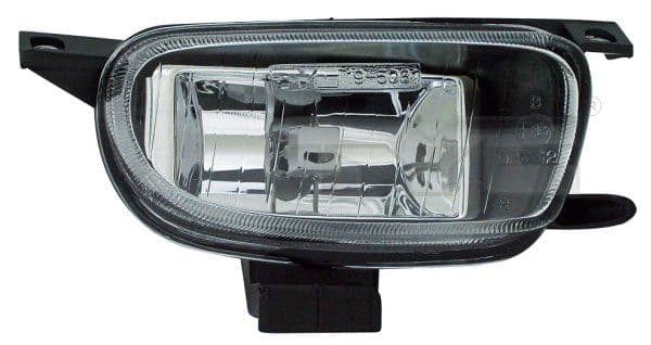 Mistlamp Voor Rechts (H3) past: VW TRANSPORTER T4 09.95-04.03