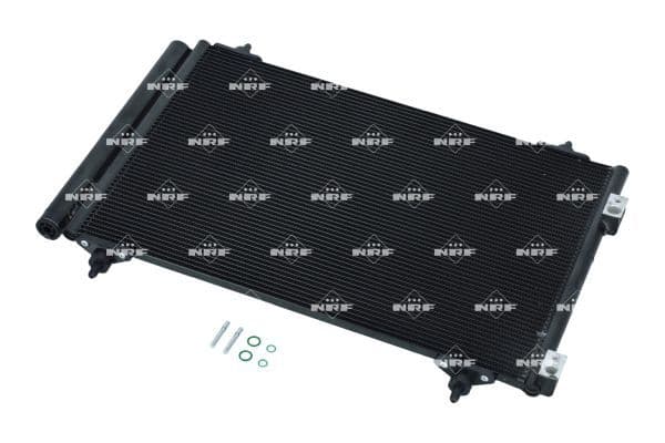 A/C condensator (met droger) past: DS DS 4, DS 5  CITROEN BERLINGO, BERLINGO MULTISPACE, C4, C4 GRAND PICASSO I, C4 I, C4 II, C4 III, C4 PICASSO I, DS4, DS5  PEUGEOT 3008, 3008 I 1.2-Electric 08.00-