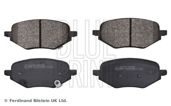 Remblokken set Achter (met een dempingskussen), past: MG HS 1.5 09.18-