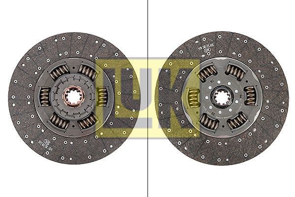 Koppelingsplaat/plaat (430mm) past: MAN past: MAN HOCL, LION´S COACH, LION´S STAR, TGA, TGM II, TGS I, TGS II, TGX I, TGX II  NEOPLAN CITYLINER II, SKYLINER, STARLINER, TOURLINER I 06.99-