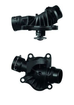 Thermostaat koelsysteem (88°C, in huisvesting) past: BMW 1 (E87), 1 (E88), 3 (E46), 3 (E90), 3 (E91), 3 (E92), 3 (E93), 5 (E60), 5 (E61), 6 (E63), 6 (E64), 7 (E65, E66, E67) 2.0-3.0D 03.00-12.13