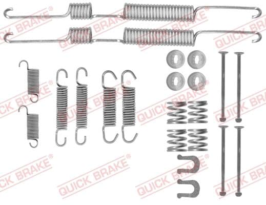 Accessory Kit, brake shoes