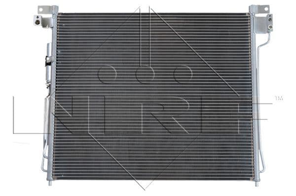 A/C condensator (met droger) past: NISSAN NAVARA NP300, NP300, PATHFINDER III 2.5D/4.0 01.05-