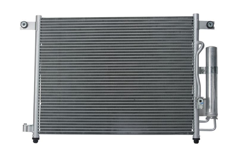 A/C condensator (met droger) past: CHEVROLET AVEO / KALOS  DAEWOO KALOS 1.4/1.5/1.6 09.02-