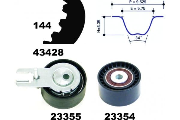 Gasveer kofferdeksel Links/Rechts maximale lengte: 568mm, sUV:230mm (met achterruit reiniging, (EN) boot lid with wiper and spoiler- hatchback) past: SAAB 9-3 LIFTBACK 02.98-09.02