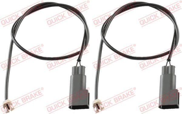 Warning Contact, brake pad wear