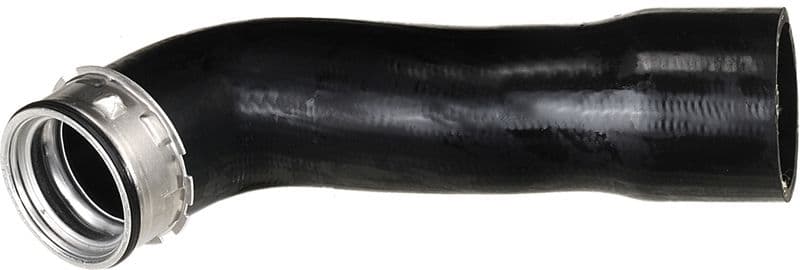 Intercooler slang Links (Uitlaatzijde, diameter 48/57mm, lengte 240mm, zwart) past: BMW 3 (E46) 2.0D 09.01-12.07