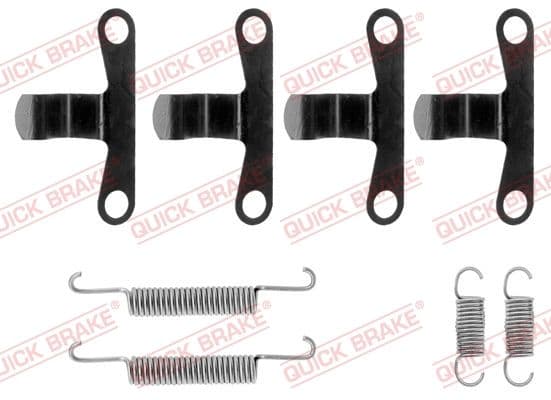 Accessory Kit, parking brake shoes