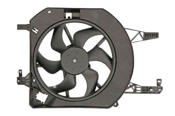 Radiatorventilator (met huisvesting) past: OPEL VIVARO A  RENAULT TRAFIC II 1.9D-2.5D 02.01-