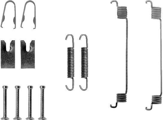 Accessory Kit, brake shoes