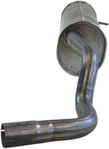 Uitlaatsysteem achterste geluiddemper past: SKODA RAPID 1.4 05.15-12.19