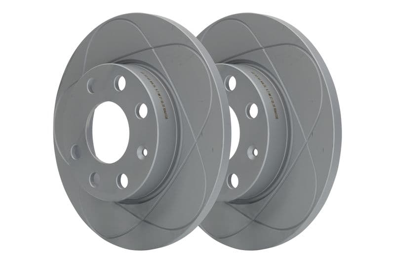 Brake disc, 1pcs, ATE PowerDisc, vol, Cut, Voor   Links/Rechts, buitendiameter 236 mm, dikte 12,7 mm, past: OPEL ASCONA C, ASTRA F, ASTRA F CLASSIC, CORSA A, CORSA A TR 1.0-1.8 08.79-01.05