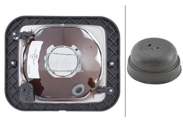 Universele koplamp Links/Rechts (H4/T4W) past: MERCEDES 1000 MB-TRAC, 1100 MB-TRAC, 1300 MB-TRAC, 1300 TURBO MB-TRAC, 1400 TURBO MB-TRAC, 1500 MB-TRAC, 1600 TURBO MB-TRAC, 1800 MB-TRAC, 65 MB-TRAC