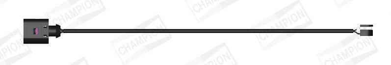 Warning Contact, brake pad wear