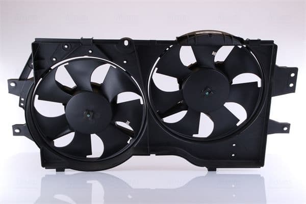Radiatorventilator (met huisvesting) past: CHRYSLER CARAVAN, GRAND VOYAGER III, VOYAGER III, VOYAGER IV  DODGE CARAVAN  PLYMOUTH VOYAGER 2.0-3.8 01.95-12.07