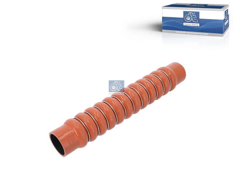 Intercooler slang (43mmx324mm, red) past: SCANIA G I, P I, R I, T DC09.108-DC9.39 01.03-05.19