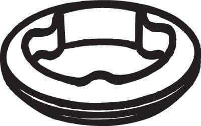 Uitlaatsysteem pakking/afdichting past: AUDI 100 C3, 100 C4, 200 C2, 200 C3, 80 B2, 80 B3, 90 B2, 90 B3, A6 C4, COUPE B2, COUPE B3  LAND ROVER DISCOVERY I  SEAT CORDOBA 1.6-2.8 12.78-12.02