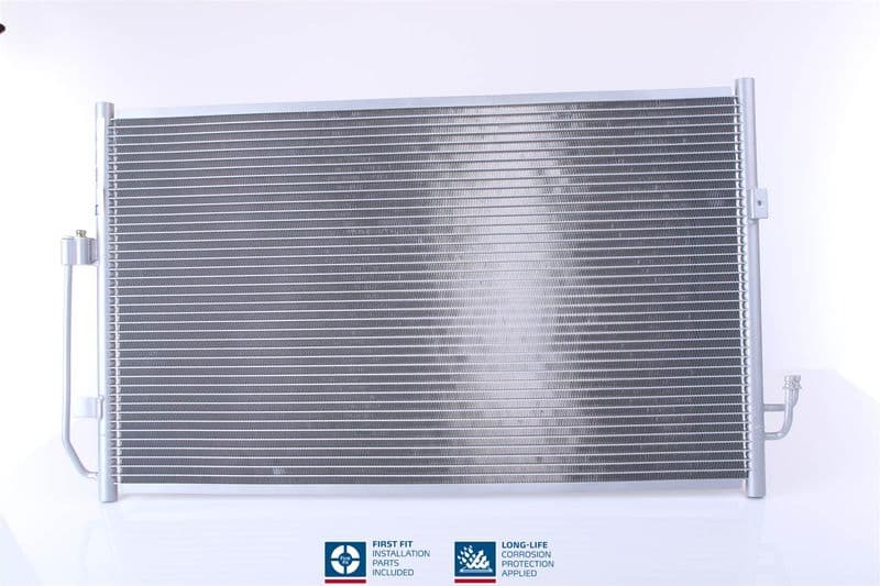 A/C condensator ((EN) additional fitting elements) past: NISSAN TEANA II 2.5/3.5 07.08-09.13