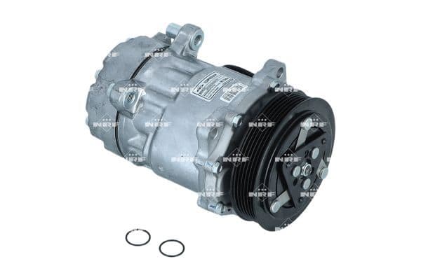 Airconditioning compressor past: VW CALIFORNIA T4 CAMPER, LT 28-35 II, LT 28-46 II, TRANSPORTER T4 2.3-2.8D 07.90-07.06