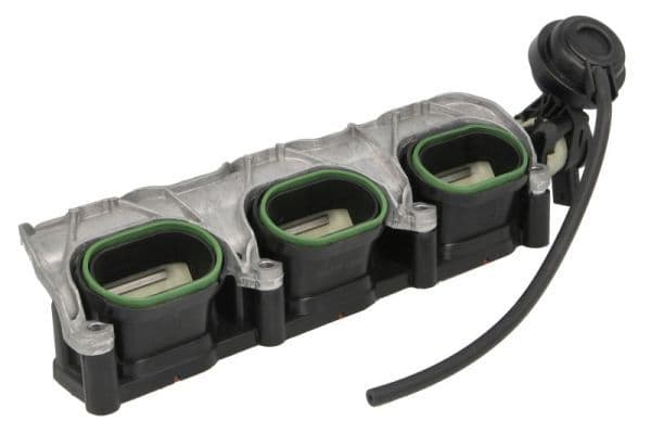 Inlaatspruitstuk (linkerzijde  met een klep en een sensor) past: AUDI A4 B8, A5, A6 ALLROAD C6, A6 ALLROAD C7, A6 C6, A6 C7, A7, A8 D4, Q5, Q7  PORSCHE CAYENNE, PANAMERA 3.0/3.0H 10.08-09.18