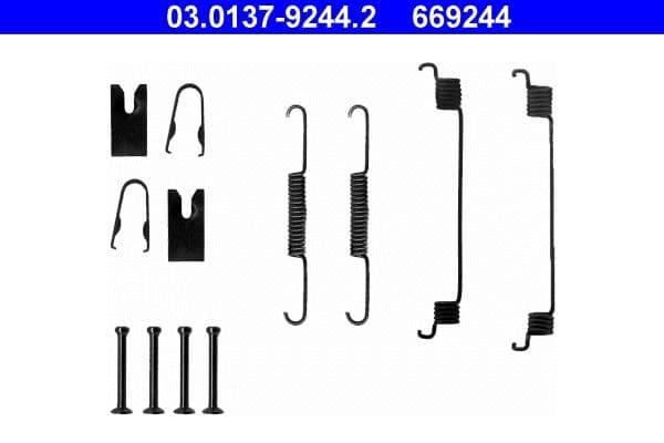 Accessory Kit, brake shoes