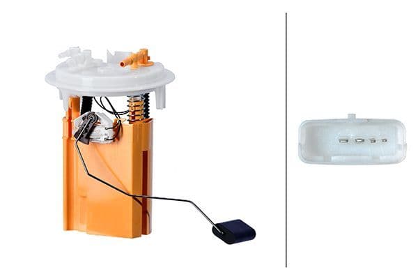 Elektrische brandstofpomp (module) past: CITROEN C5 II, C5 III  PEUGEOT 407 1.6D/2.0D/2.2D 05.04-06.15