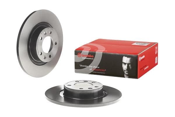 Brake disc Achter Links/Rechts past: PEUGEOT 508, 508 I 1.6-2.2D 11.10-
