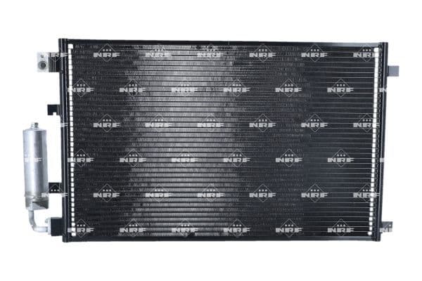 A/C condensator (met droger) past: NISSAN QASHQAI +2, QASHQAI I 1.6/1.6LPG/2.0 02.07-07.14