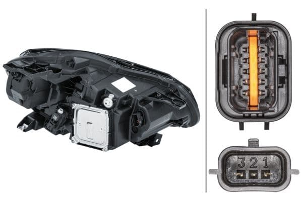 Koplamp Links (LED, elektrisch) past: RENAULT CAPTUR II 11.19-12.23