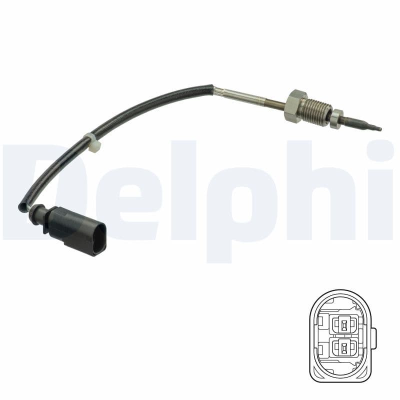 Uitlaatgastemperatuursensor (Voor turbo) past: VW AMAROK, CRAFTER 30-35, CRAFTER 30-50 2.0D 09.10-