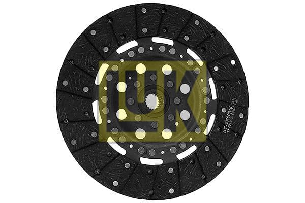 Koppelingsplaat/plaat biologisch (300mm volledig profiel) past: MASSEY FERGUSON 230, 230 UK, 251 XE, 253, 261, 265 S, 285 S, 342, 350, 355, 360, 362, 365, 375, 375 TURBO, 390, 410, 415, 471, 481