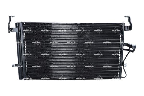 A/C condensator (met droger) past: HYUNDAI COUPE I, COUPE II, ELANTRA III, TIBURON 1.6-2.7 06.00-08.09
