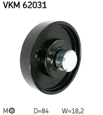 Meervoudige V-snaar spanrol past: NISSAN ALMERA I, MICRA C+C III, MICRA III, NOTE 1.0-1.6 09.95-08.13