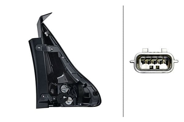 Achterlicht Links (extern, P21W) past: RENAULT GRAND SCENIC IV 12.16-