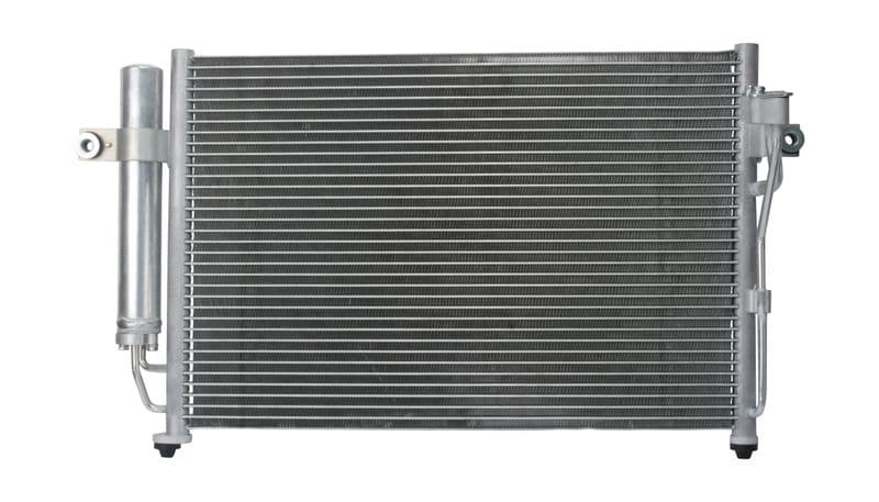 A/C condensator (met droger) past: HYUNDAI GETZ 1.1-1.6 09.02-12.10