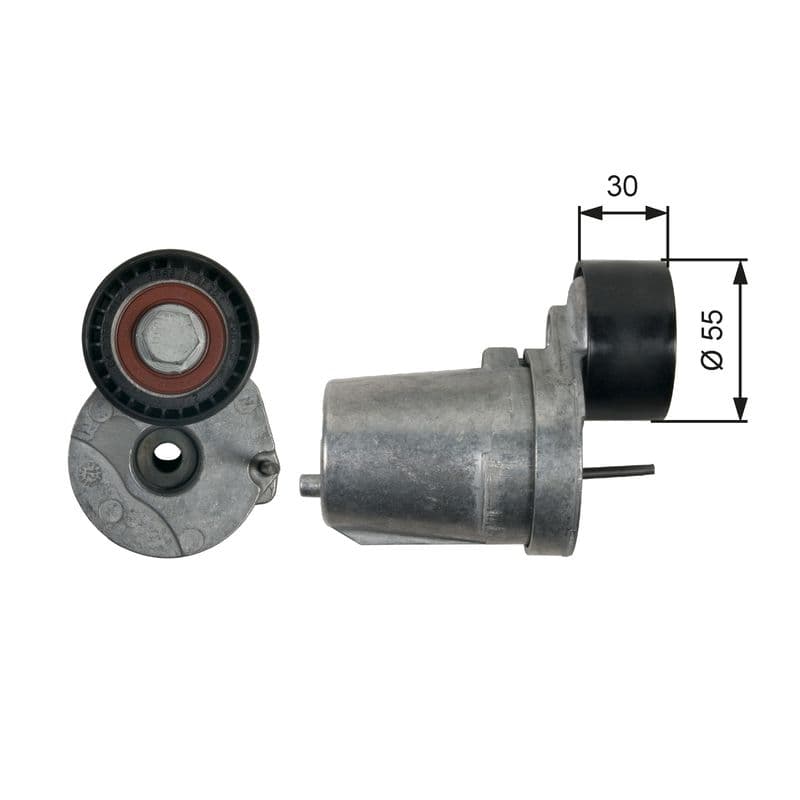 Tensioner Pulley, V-ribbed belt