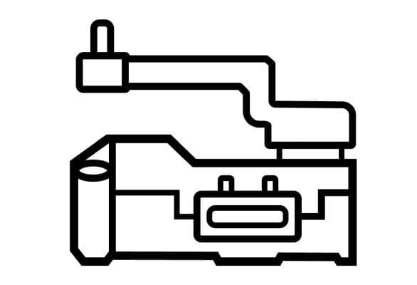 Actuator, blending flap