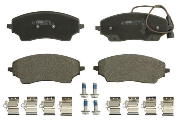 Remblokken set Achter , past: FIAT DUCATO 2.0D-Electric 07.06-