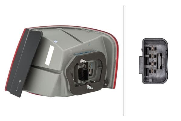 Achterlicht Links (extern, LED) past: VW JETTA III -10.10