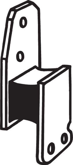 Uitlaatsysteem hanger past: FORD MAVERICK  NISSAN TERRANO I, TERRANO II 2.4/2.7D 02.89-09.07